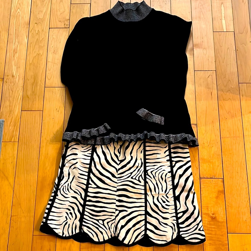 Vintage Nannette Lepore Ruffle Sweater